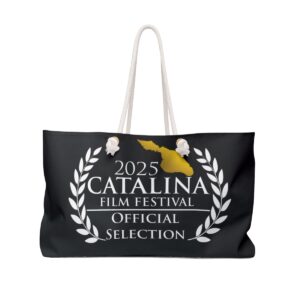 Catalina Film Festival - Weekender Bag - Black - Official selection 2025