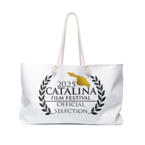 Catalina Film Festival - Weekender Bag - White - Official Selection 2025