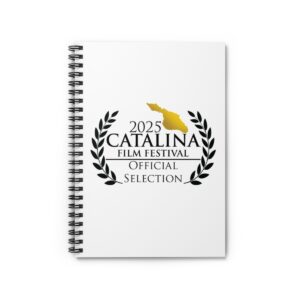 Alternative view of Catalina Film Festival - Spiral Notebook - Official Selection 2025