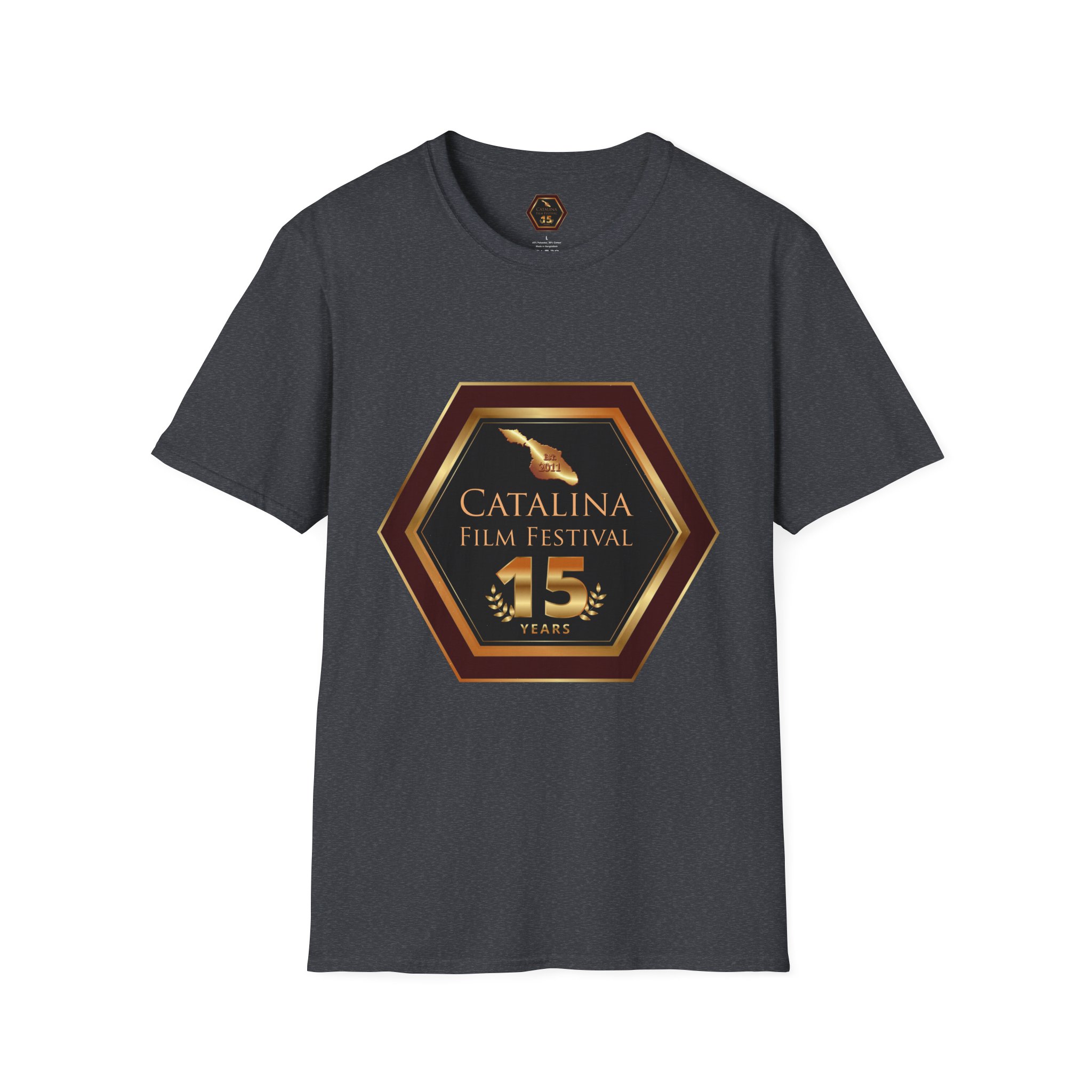 Catalina Film Festival - T-Shirt - 15th Anniversary Commemorative Item - Image 6