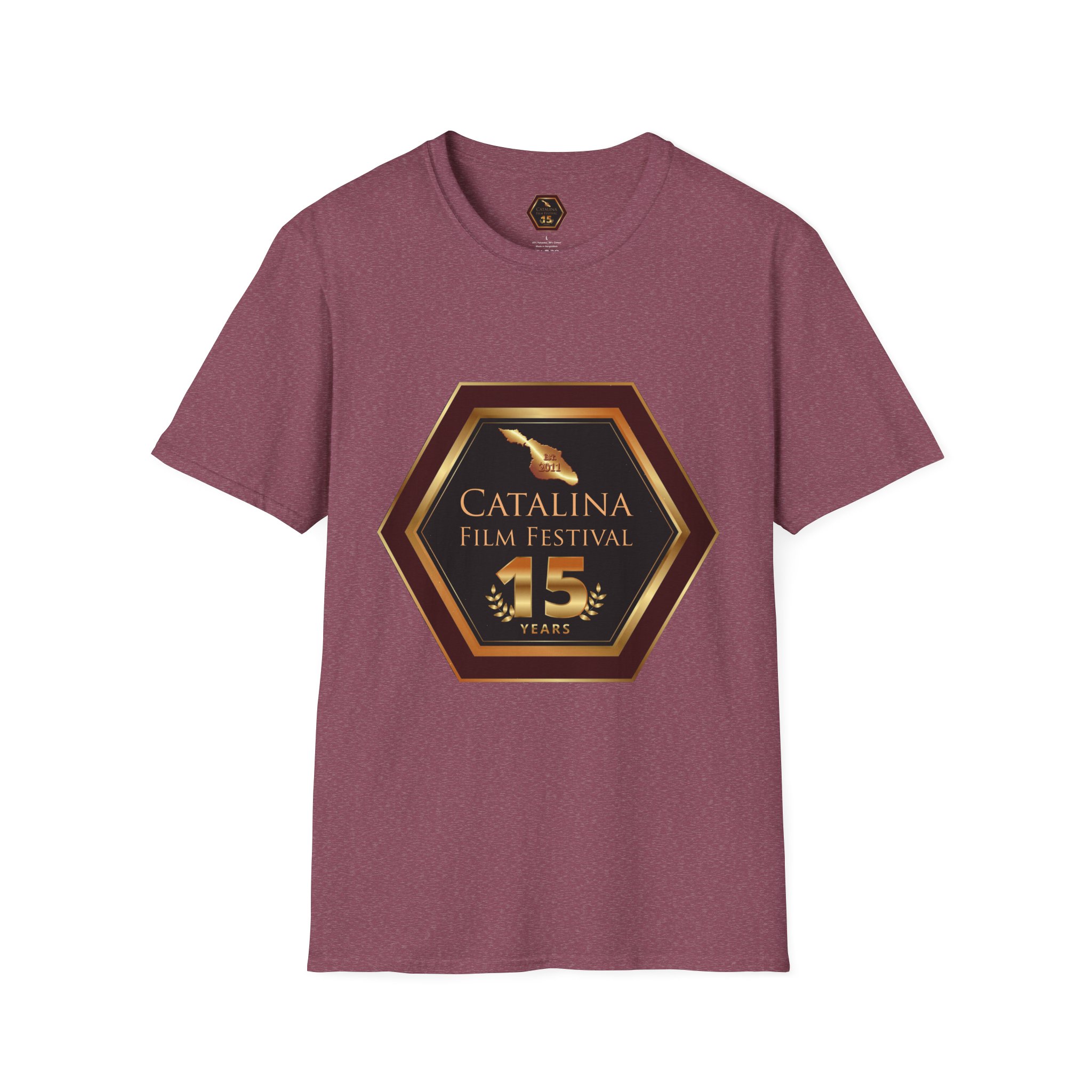 Catalina Film Festival - T-Shirt - 15th Anniversary Commemorative Item - Image 4