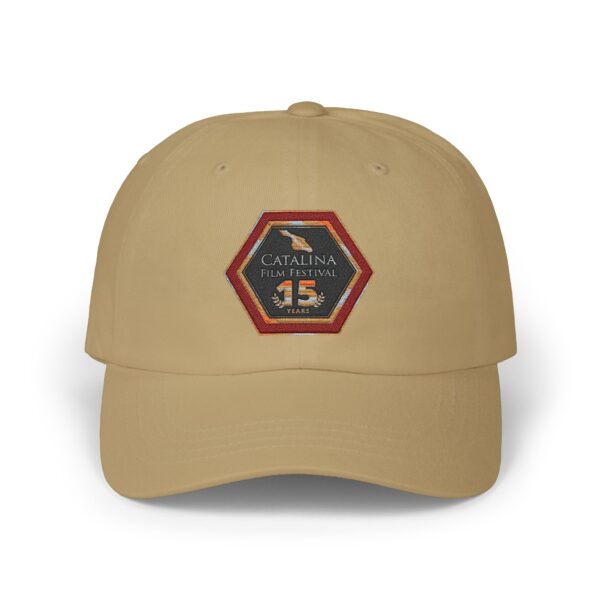 Catalina Film Festival - Classic Dad Cap - 15th Anniversary Commemorative Item - Image 4