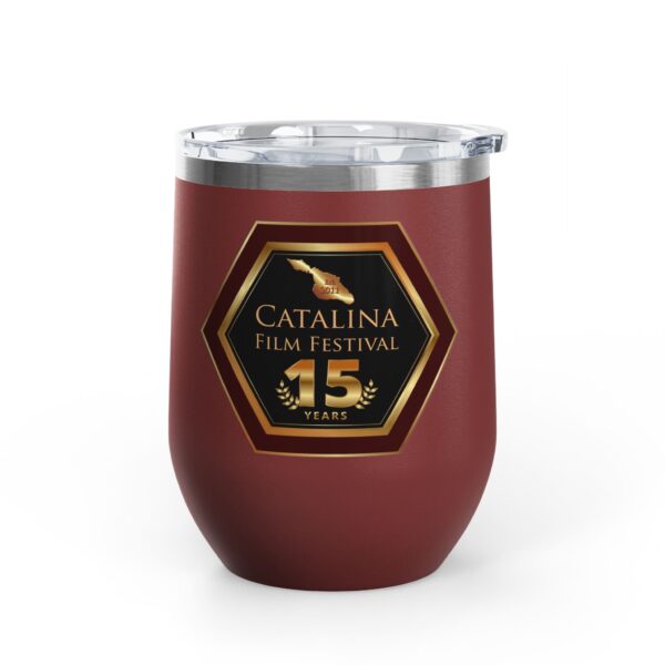 Catalina Film Festival - Catalina Wine Tumbler - 15th Anniversary Commemorative Item - Image 5