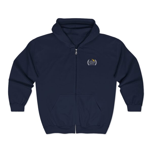 Catalina Film Festival - Full Zip Hoodie - Official Selection 2025 - Image 4