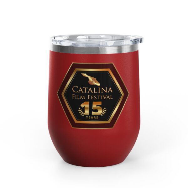 Catalina Film Festival - Catalina Wine Tumbler - 15th Anniversary Commemorative Item - Image 3