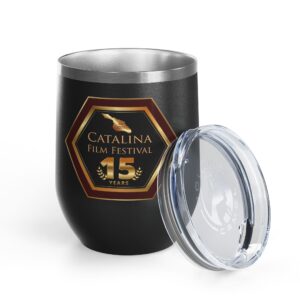 Catalina Film Festival - Catalina Wine Tumbler - 15th Anniversary Commemorative Item