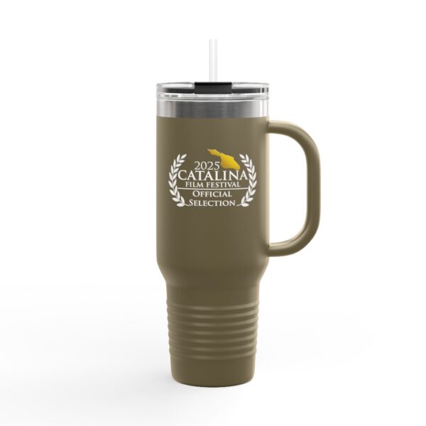 Catalina Film Festival - Insulated Travel Mug, 40oz - Official Selection 2025 - Image 5