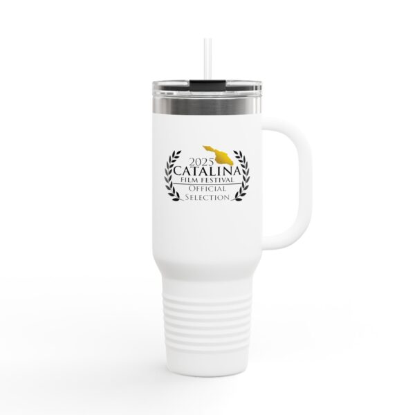Catalina Film Festival - Insulated Travel Mug, 40oz - Official Selection 2025