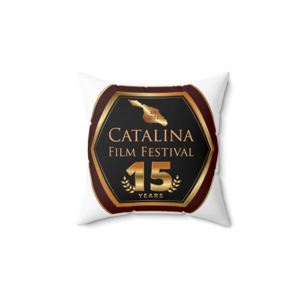 Catalina Film Festival - Decorative Pillow - 15th Anniversary Commemorative Item