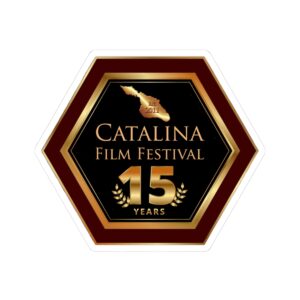 Alternative view of Catalina Film Festival - Kiss-Cut Stickers - 15th Anniversary Commemorative Item