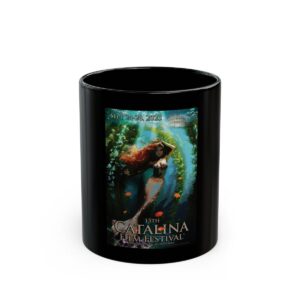Catalina Film Festival Mug - Official 2025 CFF Poster Design (by Emese Simon)