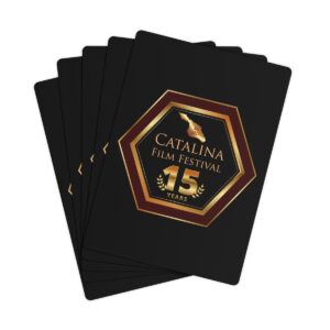 Catalina Film Festival - Poker Cards - 15th Anniversary Commemorative Item
