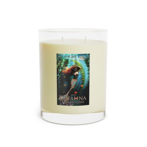 Catalina Film Festival - Scented Candle - Official 2025 CFF Poster Design (By Emese Simon)