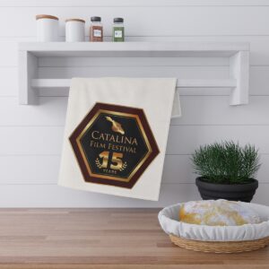 Catalina Film Festival - Tea Towels - 15th Anniversary Commemorative Item