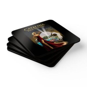 catalina film festival coaster set official 2026 cff poster design by emese simon (3)