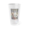 catalina film festival frosted pint glass 16oz official 2026 cff poster design by emese simon