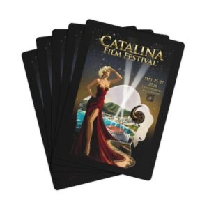 catalina film festival poker cards official 2026 cff poster design by emese simon (2)